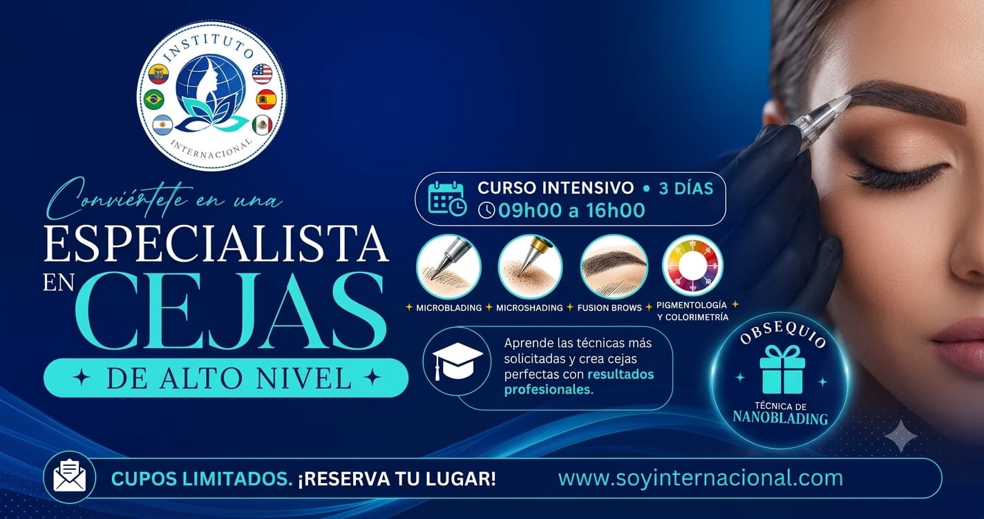 ESPECIALISTA EN CEJAS DE ALTO NIVEL